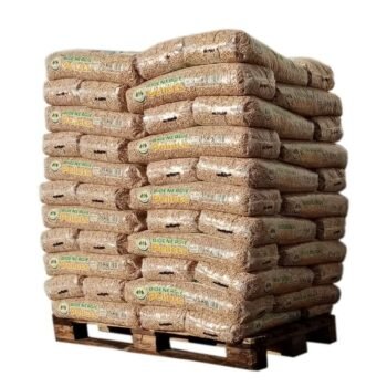 66 Sacs Granulés de Bois Bio Energie – Palette de 66 Sacs de 15 kg