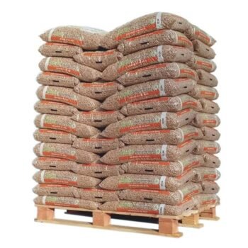 65 Sacs Granulés de Bois Moulin Bois Energie – Palette de 15 kg